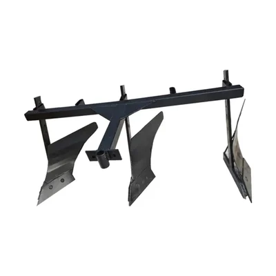 Heavy Duty Adjustable 3 Row Premium Plough For 7 HP to 12 HP Petrol & Diesel Power Tiller